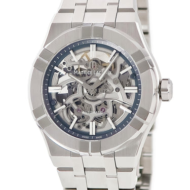 腕時計 モーリスラクロア Maurice Lacroix アイコン オートマティック スケルトン AI6007-SS002-030-1 自動巻き メンズ 未使用 バー 3針