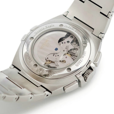 腕時計 オメガ OMEGA コンステレーション ダブルイーグル クロノグラフ 1514.51.00 自動巻き メンズ ダークグレー スモールセコンド