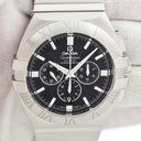 腕時計 オメガ OMEGA コンステレーション ダブルイーグル クロノグラフ 1514.51.00 自動巻き メンズ ダークグレー スモールセコンド