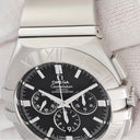 腕時計 オメガ OMEGA コンステレーション ダブルイーグル クロノグラフ 1514.51.00 自動巻き メンズ ダークグレー スモールセコンド