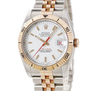 腕時計 ロレックス ROLEX デイトジャスト ターノグラフ 116261 F番 自動巻き メンズ OH済み F番 K18PG×SS コンビ 回転ベゼル ジュビリー