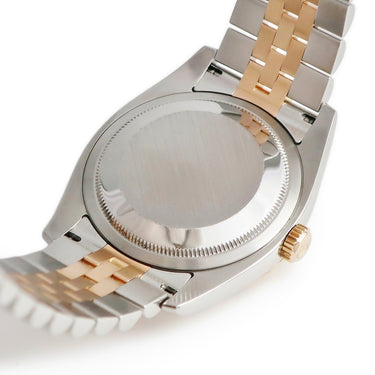 腕時計 ロレックス ROLEX デイトジャスト ターノグラフ 116261 F番 自動巻き メンズ OH済み F番 K18PG×SS コンビ 回転ベゼル ジュビリー