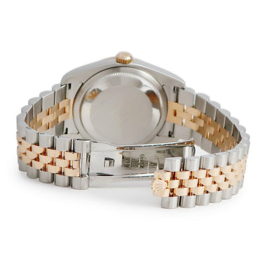 腕時計 ロレックス ROLEX デイトジャスト ターノグラフ 116261 F番 自動巻き メンズ OH済み F番 K18PG×SS コンビ 回転ベゼル ジュビリー