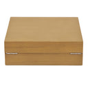 パネライ PANERAI 純正 ウォッチ ボックス 6本用 ブラウン ウッド 腕時計パーツ シルバー金具 BOX 保存箱 腕時計 ケース 収納 木製