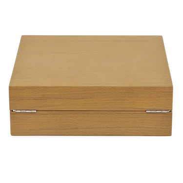 パネライ PANERAI 純正 ウォッチ ボックス 6本用 ブラウン ウッド 腕時計パーツ シルバー金具 BOX 保存箱 腕時計 ケース 収納 木製