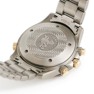 腕時計 オメガ OMEGA シーマスター クロノグラフ アメリカズカップ 2294.50.00 自動巻き メンズ K18RG×チタン コンビ デイト