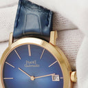 腕時計 ピアジェ PIAGET アルティプラノ 60周年モデル G0A42051 自動巻き メンズ K18PG無垢 ブルー デイト シースルーバック 限定