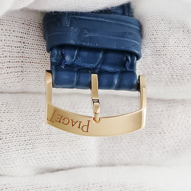 腕時計 ピアジェ PIAGET アルティプラノ 60周年モデル G0A42051 自動巻き メンズ K18PG無垢 ブルー デイト シースルーバック 限定