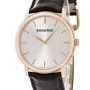 腕時計 オーデマピゲ AUDEMARS PIGUET ジュール オーデマ エクストラ シン 15180OR.OO.A088CR.01 自動巻き メンズ K18PG無垢 シルバー