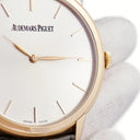 腕時計 オーデマピゲ AUDEMARS PIGUET ジュール オーデマ エクストラ シン 15180OR.OO.A088CR.01 自動巻き メンズ K18PG無垢 シルバー