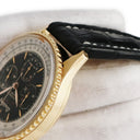 腕時計 ブライトリング BREITLING ナビタイマー モンブリラン H30030.1 自動巻き メンズ OH済 K18RG無垢 ブラック×シルバー