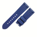 パネライ PANERAI 純正 ルミノール用 ラバーバンド ネイビー ラバー 腕時計パーツ 未使用 替え ベルト ストラップ 尾錠用 交換 スペア パーツ 24ｍｍ ネイビー 紺