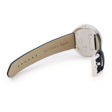 腕時計 ヴァンクリーフアーペル Van Cleef & Arpels チャーム ウォッチ VCARM95200 クオーツ レディース K18WG無垢 純正ダイヤ ギヨシェ