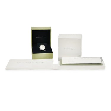 腕時計 ヴァンクリーフアーペル Van Cleef & Arpels チャーム ウォッチ VCARM95200 クオーツ レディース K18WG無垢 純正ダイヤ ギヨシェ