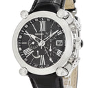 腕時計 セイコー SEIKO ガランテ クロノグラフ SBLA049 5R86-0AB0 自動巻き メンズ ブラック 黒 デイト ローマン バー スモセコ