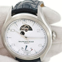 腕時計 ボーム&メルシエ BAUME&MERCIER クリフトン オープンバランス MOA10448 自動巻き メンズ ホワイト パワーリザーブインジケーター
