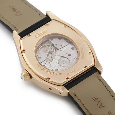 腕時計 カルティエ Cartier トーチュ LM WA503951 手巻き メンズ レディース K18PG無垢 純正ダイヤ トノウ ローマン 青針