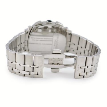 腕時計 ショーメ CHAUMET ダンディ GMT W11692-32A 自動巻き メンズ ブラック ブルー バイカラー デイト バー ワールドタイム