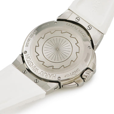 腕時計 ハリーウィンストン Harry Winston オーシャン スポーツ レディ OCSQHD36ZZ006 クオーツ レディース 純正ダイヤ ザリウム 白