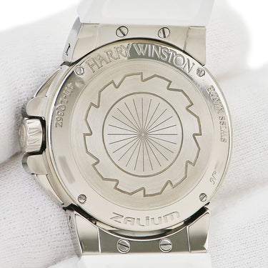 腕時計 ハリーウィンストン Harry Winston オーシャン スポーツ レディ OCSQHD36ZZ006 クオーツ レディース 純正ダイヤ ザリウム 白
