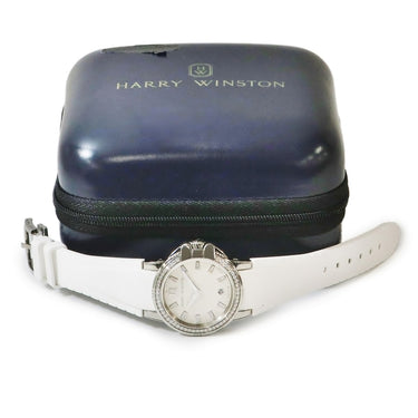 腕時計 ハリーウィンストン Harry Winston オーシャン スポーツ レディ OCSQHD36ZZ006 クオーツ レディース 純正ダイヤ ザリウム 白