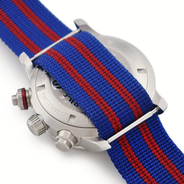 腕時計 モーリスラクロア Maurice Lacroix ポントス クロノグラフ PT6008-SS002-431 自動巻き メンズ FCバルセロナ コラボ ブルー サッカー