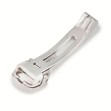 カルティエ Cartier 純正 ホワイトゴールド K18WG 腕時計パーツ 新品同様 9mm幅対応 フォールディング Dバックル パーツ 替え 交換 予備 K18WG無垢 750 シルバー 銀