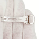 カルティエ Cartier 純正 ホワイトゴールド K18WG 腕時計パーツ 10mm幅対応 フォールディング Dバックル パーツ 替え 交換 予備 K18WG無垢 750 シルバー 銀
