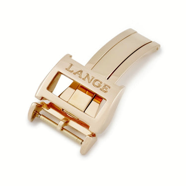 ランゲ&ゾーネ LANGE&SOHNE 純正 ピンクゴールド K18PG 腕時計パーツ 18mm幅対応 バックル K18PG無垢 ピンクゴールド Dバックル パーツ 備品 フォールディング