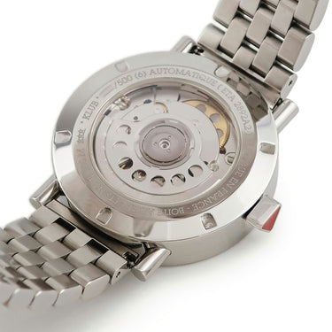 腕時計 アランシルベスタイン ALAIN SILBERSTEIN クラブ スポーツ KLS11 自動巻き メンズ OH済 ブラック 黒 デイト シースルーバック 限定