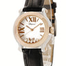 腕時計 ショパール CHOPARD ハッピースポーツ ミニ マーク2 30mm 278509-6001 クオーツ レディース K18RG×SS コンビ 純正ダイヤ