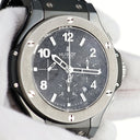 腕時計 ウブロ HUBLOT ビッグバン アイスバン 301.CT.130.RX 自動巻き メンズ クロノグラフ デイト スモールセコンド ブラック