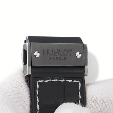 腕時計 ウブロ HUBLOT ビッグバン アイスバン 301.CT.130.RX 自動巻き メンズ クロノグラフ デイト スモールセコンド ブラック