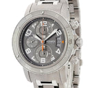 腕時計 エルメス HERMES クリッパー クロノグラフ メカニックダイバーズ CP2.941 自動巻き メンズ オレンジ針 アラビア