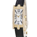 腕時計 ハリーウィンストン Harry Winston アヴェニュー 330/LQGL.M/D3.2 クオーツ レディース K18YG無垢 純正ダイヤ シェル 角型