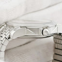 腕時計 オメガ OMEGA デ ヴィル コーアクシャル 4581.31.00 自動巻き レディース シルバー デイト