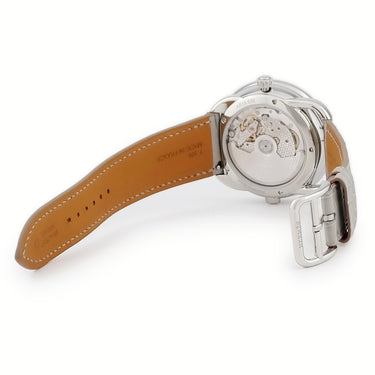 腕時計 エルメス HERMES アルソー ル タン ヴォヤジャー W057197WW00 AR10.530 自動巻き メンズ 新品同様 純正ダイヤ 世界地図 GMT