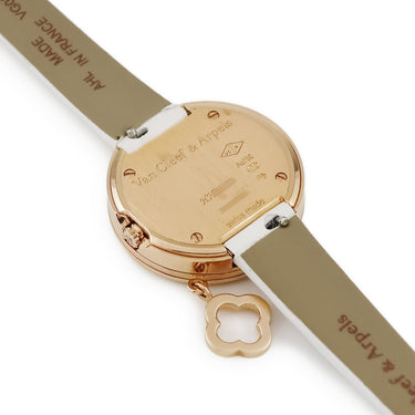 腕時計 ヴァンクリーフアーペル Van Cleef & Arpels チャーム ミニ VCAR029800 クオーツ レディース K18PG無垢 純正ダイヤ アルハンブラ