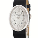 腕時計 ピアジェ PIAGET ライムライト マジックアワー G0A32099 クオーツ レディース K18WG無垢 純正ダイヤ ギヨシェ オーバル