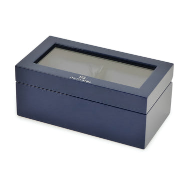 グランドセイコー Grand Seiko 純正 ウォッチ ボックス 2本用 ブルー 腕時計パーツ BOX 保存箱 腕時計 ケース 収納 非売品 ブルー 青