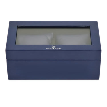 グランドセイコー Grand Seiko 純正 ウォッチ ボックス 2本用 ブルー 腕時計パーツ BOX 保存箱 腕時計 ケース 収納 非売品 ブルー 青