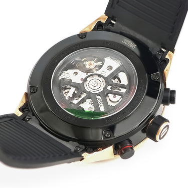 腕時計 タグホイヤー TAG Heuer カレラ キャリバーホイヤー02 クロノ CBG2A51.FC6450 自動巻き メンズ K18RG×SS コンビ ブラックPVD