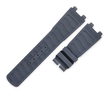 ブレゲ BREGUET 純正 マリーン 5517 5547用 ラバーバンド ネイビー ラバー 腕時計パーツ 未使用 替え 予備 スペア ベルト ストラップ 22mm ネイビー 紺