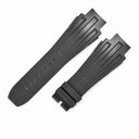 リシャール・ミル RICHARD MILLE 純正 RM032用 ラバーバンド ブラック ラバー 腕時計パーツ 替え ベルト ストラップ 予備 スペア 交換 部品 パーツ 32mm ブラック 黒
