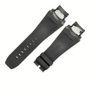 リシャール・ミル RICHARD MILLE 純正 RM032用 ラバーバンド ブラック ラバー 腕時計パーツ 替え ベルト ストラップ 予備 スペア 交換 部品 パーツ 32mm ブラック 黒