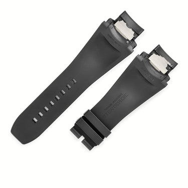 リシャール・ミル RICHARD MILLE 純正 RM032用 ラバーバンド ブラック ラバー 腕時計パーツ 替え ベルト ストラップ 予備 スペア 交換 部品 パーツ 32mm ブラック 黒