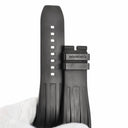 リシャール・ミル RICHARD MILLE 純正 RM032用 ラバーバンド ブラック ラバー 腕時計パーツ 替え ベルト ストラップ 予備 スペア 交換 部品 パーツ 32mm ブラック 黒