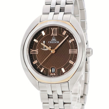 腕時計 クレドール Credor シグノ スプリングドライブ GCLH984 7R88-0AM0 手巻き メンズ K18PG×SS コンビ パワーリザーブ デイト