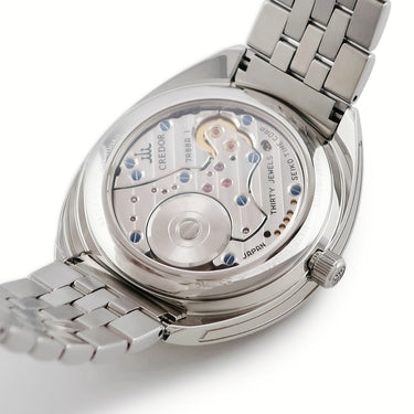 腕時計 クレドール Credor シグノ スプリングドライブ GCLH984 7R88-0AM0 手巻き メンズ K18PG×SS コンビ パワーリザーブ デイト