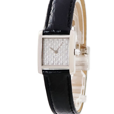 腕時計 カルティエ Cartier タンクフランセーズ SM 2517 WE102631 クオーツ レディース K18WG無垢 純正ダイヤ ダブルC クォーツ